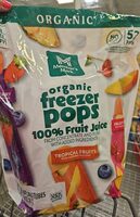 Organic Freezer Pops