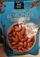 Roasted ALMONDS LIGHTLY SALTED