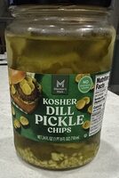 Kosher Dill Pickle Chips