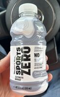 Sports zero electrolyte beverage