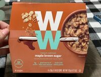 Instant Oatmeal maple brown sugar