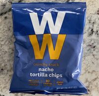 Nacho tortilla chips
