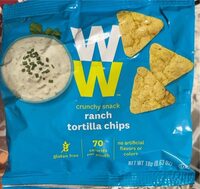 Ranch tortilla chips