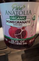 Organic Pomegranate Juice 100%