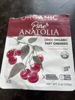 Dried organic tart cherries