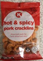 Hot abd spicky pork cracklins