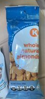 Whole natural almonds