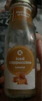 Iced caramel cappuccino