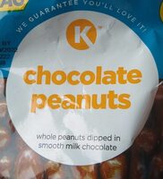 Chocolate peanuts