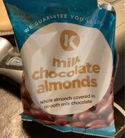 Milk chocolate almonds