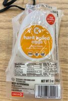 Hard boiled eggs