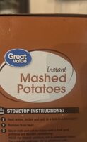Instant mashed potatoes