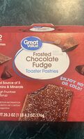Frosted Chocolate Fudge Toaster Pastries