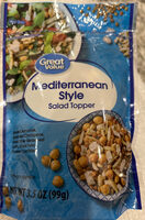Mediterranean Style Salad topper