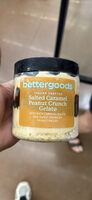Salted Caramel Peanut Crunch Gelato