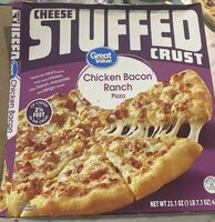Chicken Bacon Ranch Pizza