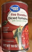 Fire Roasted Diced Tomatoes with Green Chillies