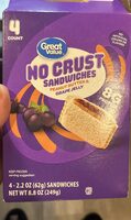 No crust sandwich