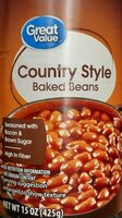 Great value country style baked beans
