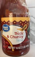 Medium Thick and Chunky salsa