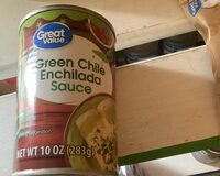 Green chile enchilada sauce