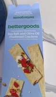 Sea Salt and Olive Oil Flatbread Crackers