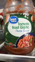 Tomato Basil Garlic Pasta Sauce