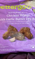 Chicken Wings with Garlic Butter Dry Rub