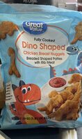 Dino Shaped Chicken Breast Nuggets