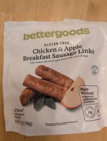 Chicken and Apple Breakfast Sausage