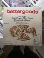Cauliflower Thin Crust Margherita Pizza