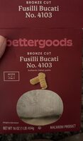 Bronze cut fusilli bucati