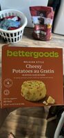 Cheesy potato au gratin