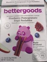 Blueberry Pomegranate Fruit Peelables