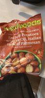 Red Petite Potatoes with Olive Oil, Italian Herbs and Parmesan