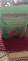Raspberry Passionfruit Flavored Coated Mini Graham Cookies