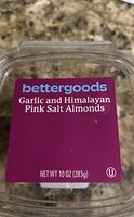 Garlic and Himalayan Pink Salt Almonds
