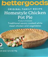 Homestyle chicken pot pie