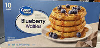 Blueberry Waffles