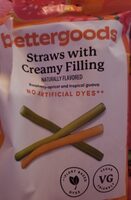 Straws With Creamy Filling