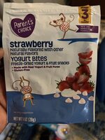 Strawberry yogurt bites freeze-dried yogurt & fruit snacks