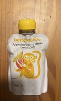 Apple Strawberry Mango Fruit Pouch
