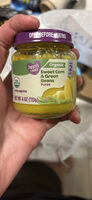 Sweet Corn & Green Beans Puree