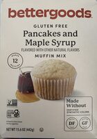 Pancakes and Maple Syrup Muffin Mix