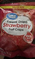 Freeze Dried Strawberry Fruit Crisps