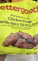 Chicken Wings with Spicy Dill Dry Rub