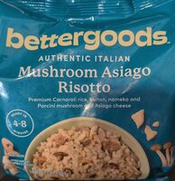 Mushroom Asiago Risotto