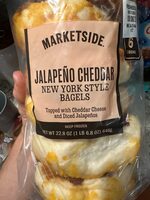 Jalapeño Cheddar New York Style Bagels