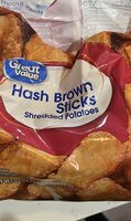 Hash Brown Sticks Shredded Potatoes