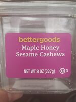 Maple Honey Sesame Cashews